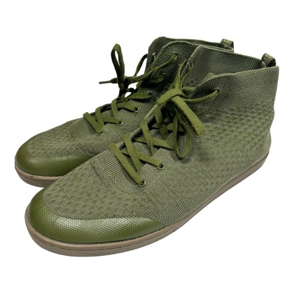Suavs Shoes Men's US 14 EU 47 The Legacy High Top Sneaker Olive Green Lace-Up - Picture 4 of 11